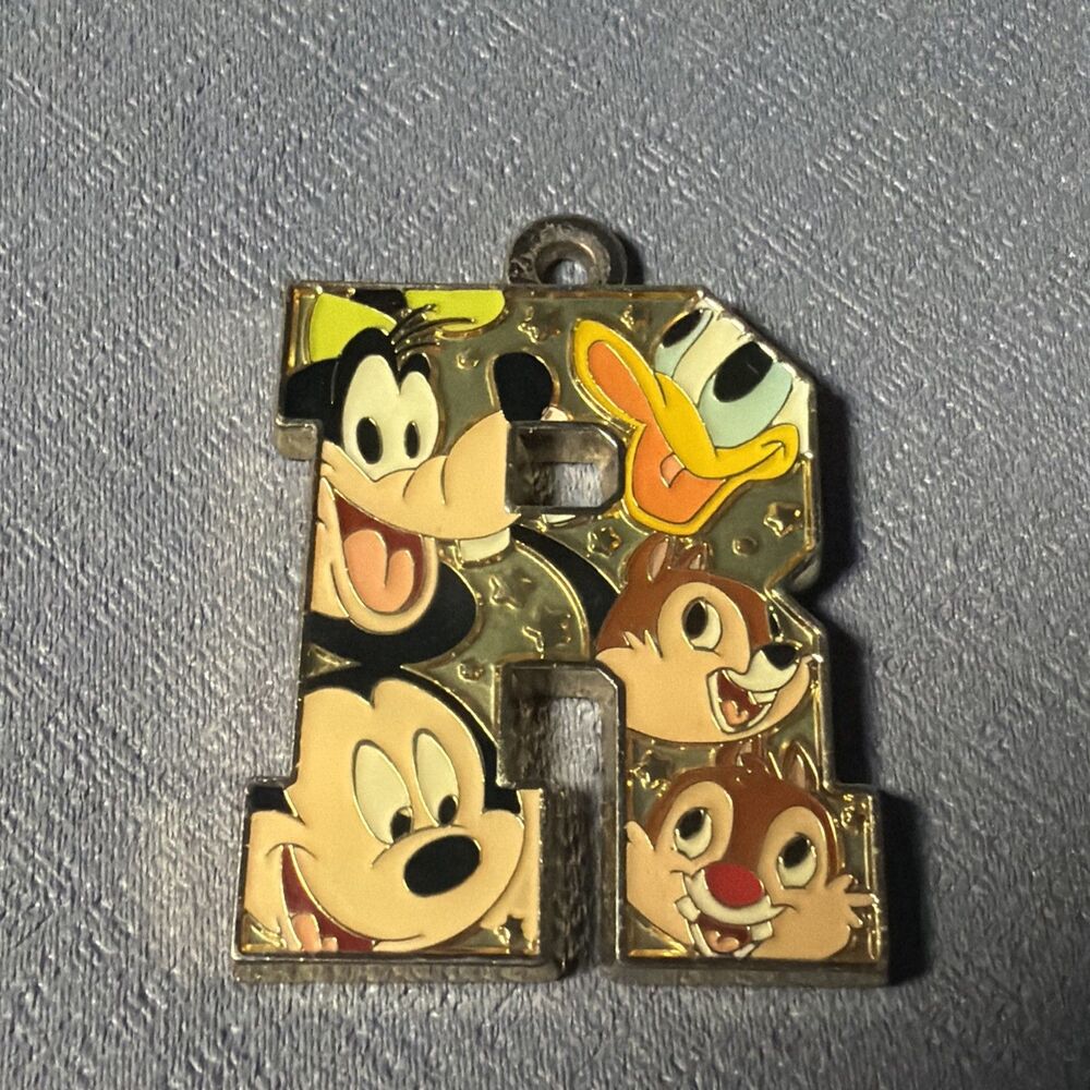 Disney Parks Disneyland Alphabet Letter R Mickey Goofy Donald -G